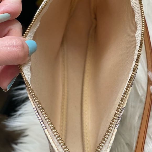 LV Pochette Accessoires Damier Azur+shoulder strap - Picture 8 of 12